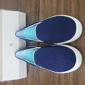 Rothy's Sapphire Terry Slip On Sneaker 8 NIB